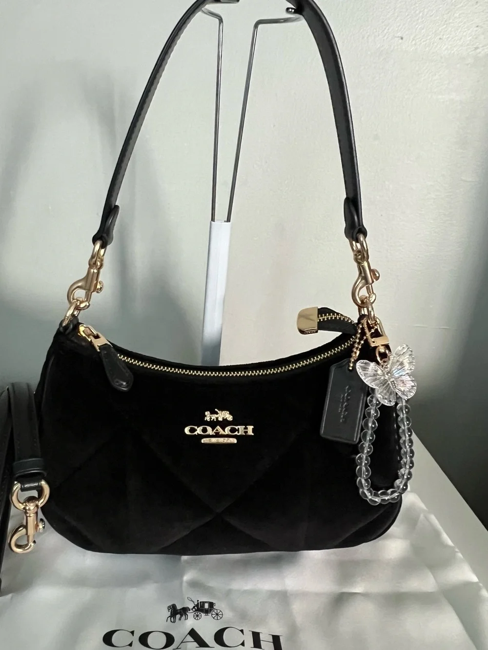 Coach Teri Shoulder Bag With Quilting